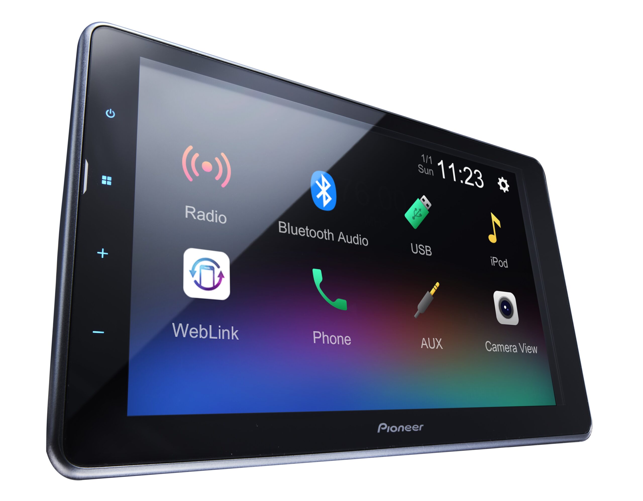 Мултимедия за Автомобил Pioneer DMH-AF555BT, 9" екран, USB, Bluetooth, WebLink, FLAC, Mechafree дизайн 3 Мултимедия за Автомобил Pioneer DMH-AF555BT,  9" екран, USB, Bluetooth, WebLink, FLAC, Mechafree дизайн - Image 3